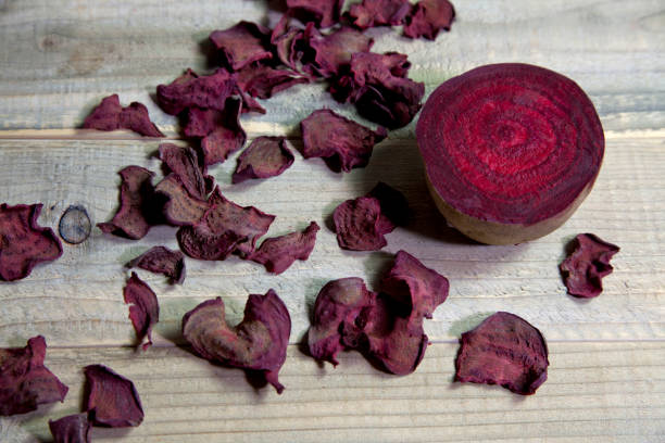 Dried beetroot