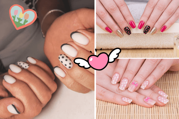 easy polka dot nails