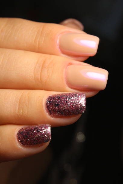 glitter nail designs