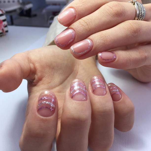 nude nail designs