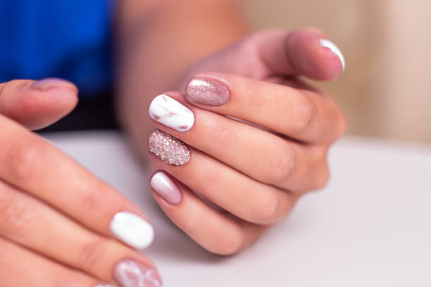 white nail designs