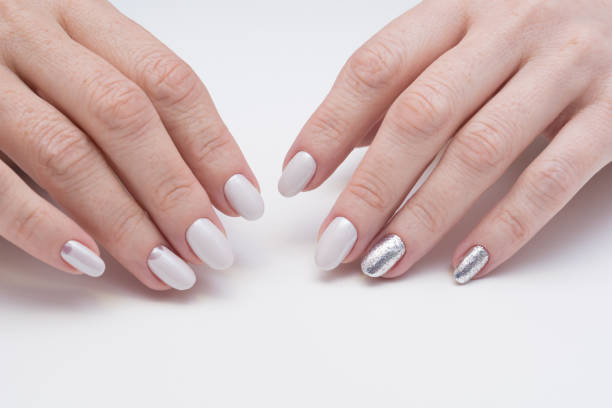 white nails