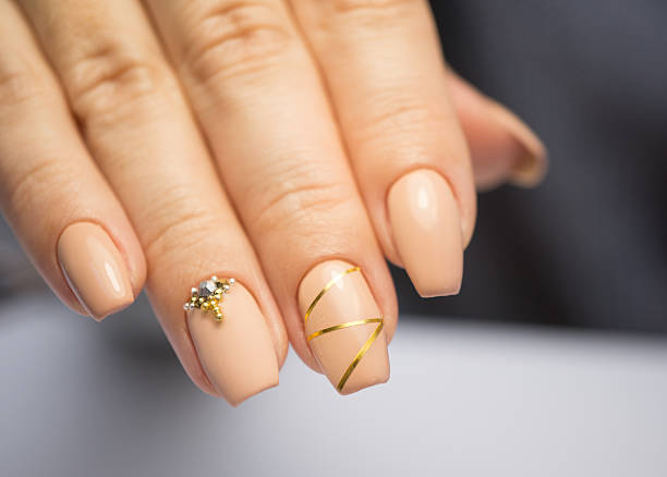 nude nail designs