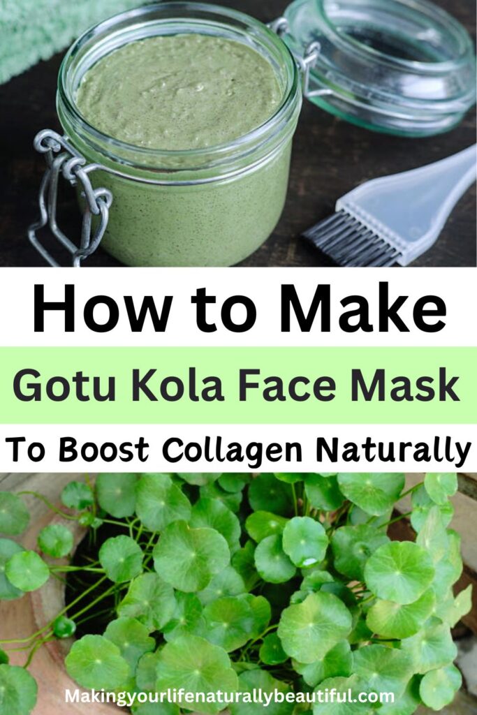 homemade collagen boosting face mask recipe.