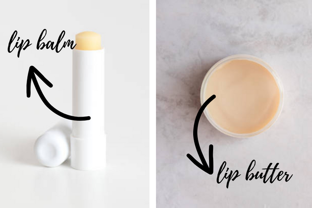 Difference between lip butter and lip balm