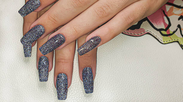 taupe dress nails