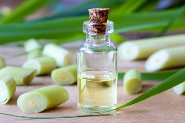 Lemongrass essential oil for combination skin