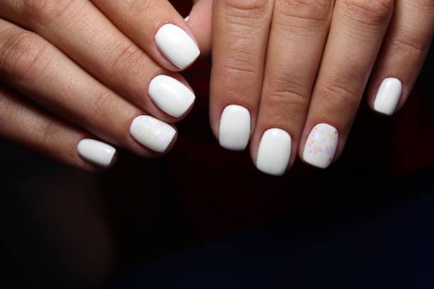 white nail ideas
