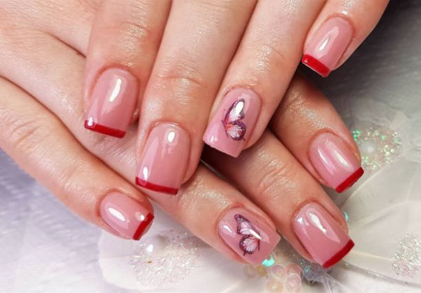21st birthday nails