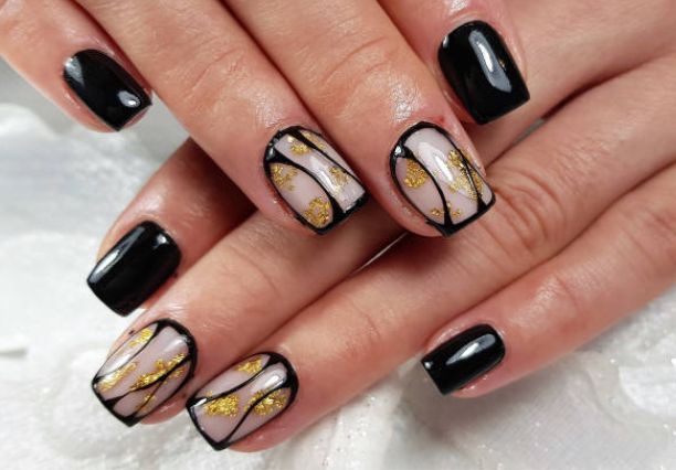 21st birthday nails