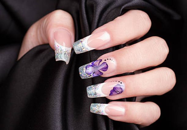 21st birthday nail ideas