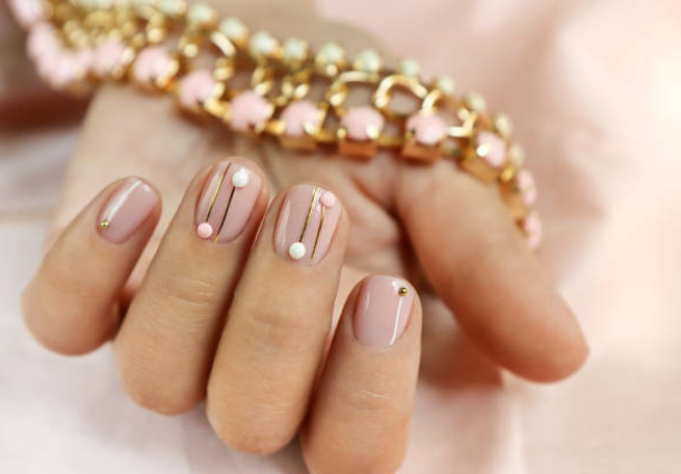 21st birthday nails