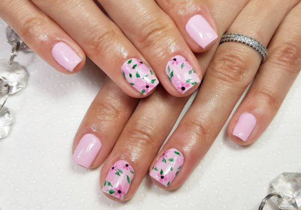 21st birthday nail art ideas