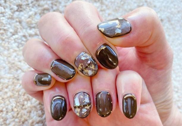 21st birthday nail ideas