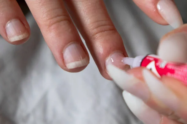 showering with press on nails