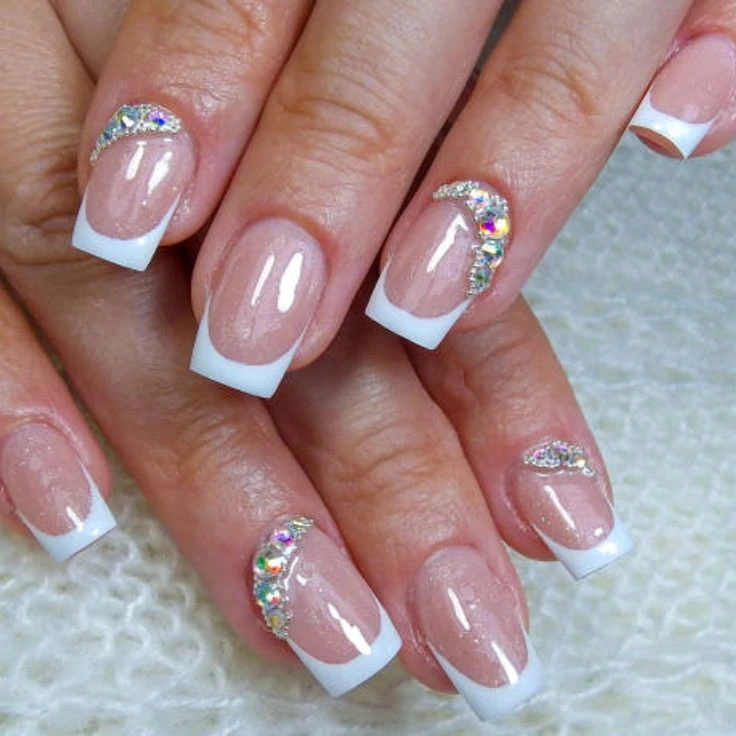 Anniversary French manicure