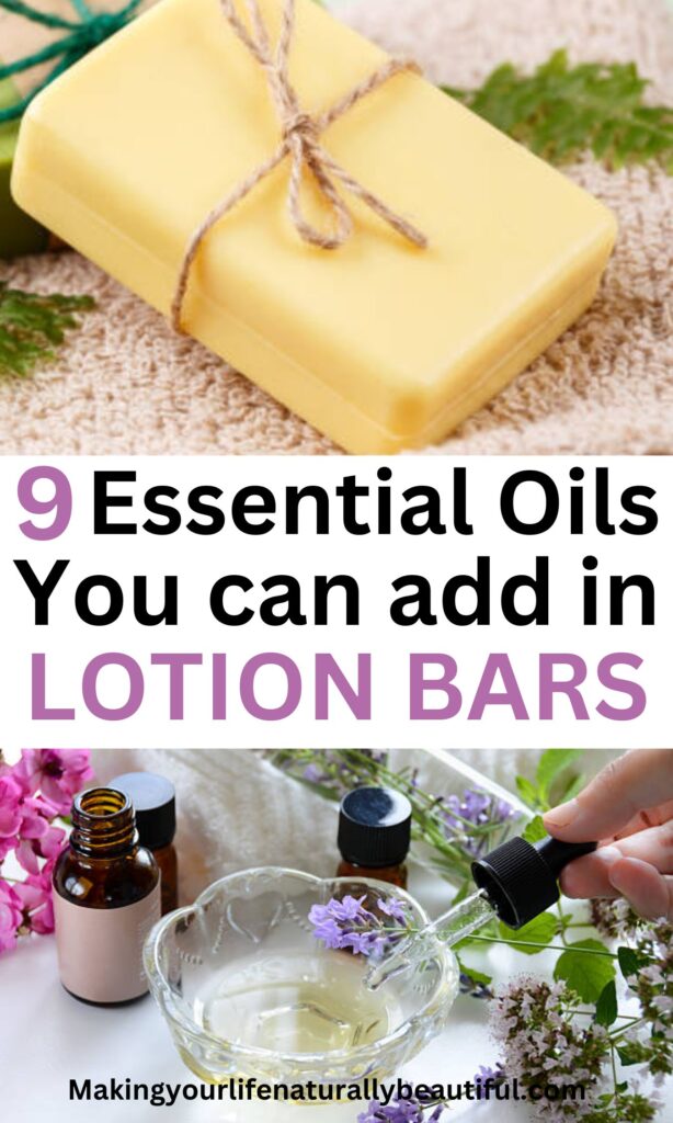 Best essential oils for lotion bar.