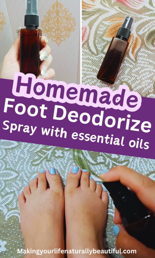 Homemade foot spray recipe