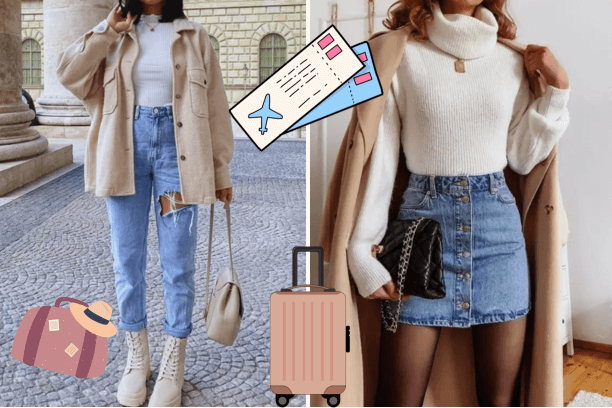 17 Women Airport Outfit Ideas for Winters – Cozy & Stylish