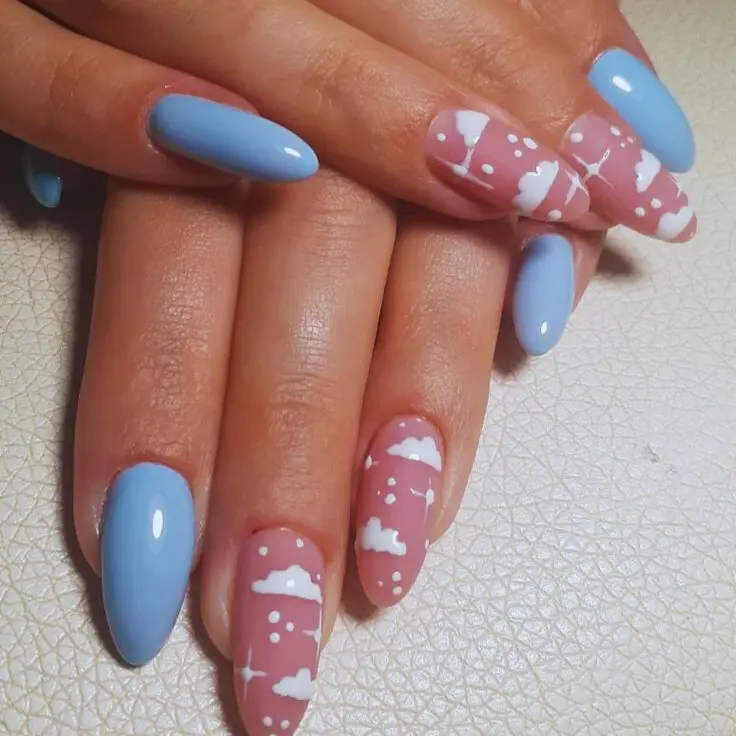 easy cloud nails
