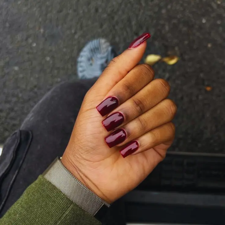 13 Winter Nail Colors for Dark Skin Tones That are Snow Kissed
