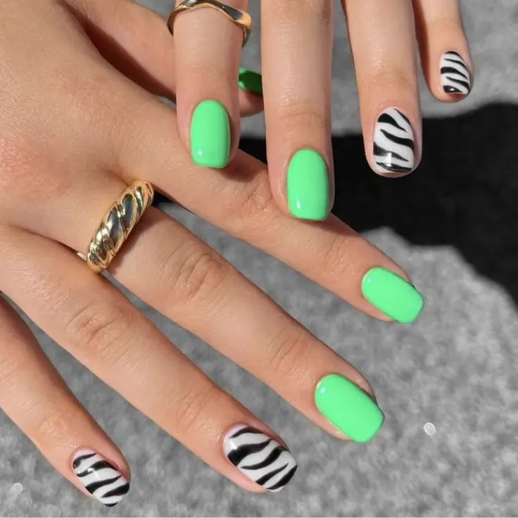 Zebra nails