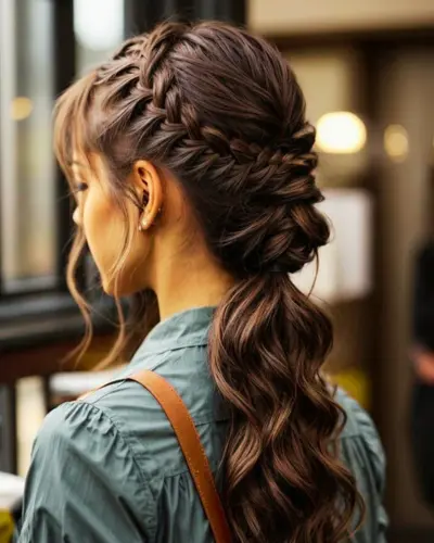 simple hairstyles for medium hair