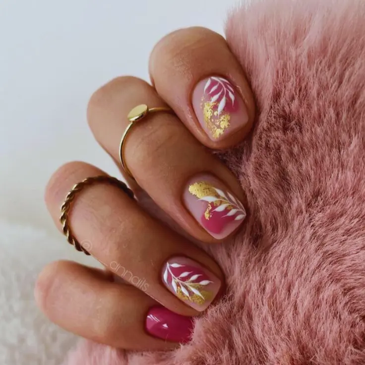leaf nails
