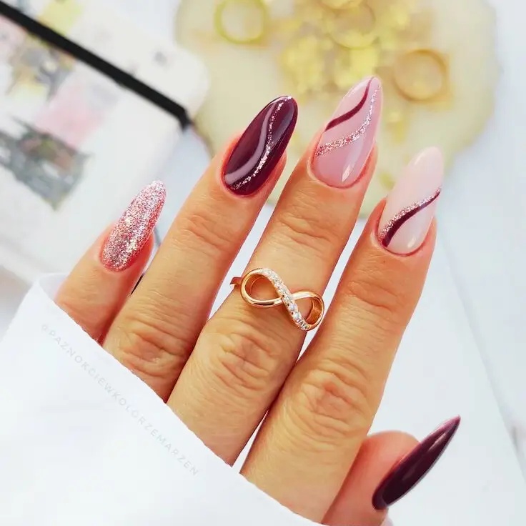 easy swirl nails