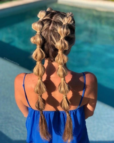Braid hairstyles for volleyball
