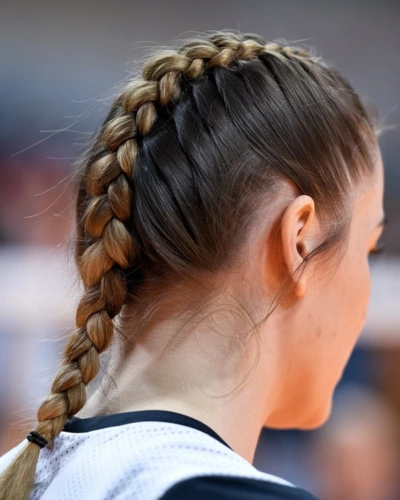 Hairstyles for volleyball players