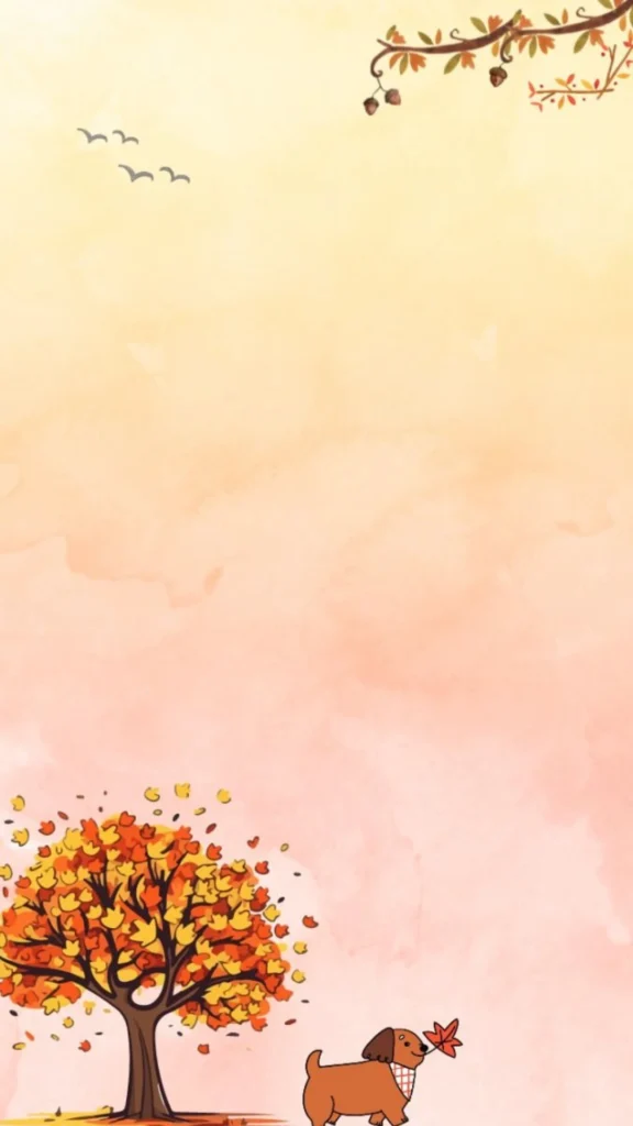 Cute fall wallpaper for mobile phones
