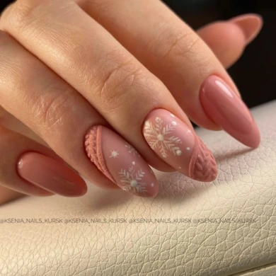 Sweater nail art ideas