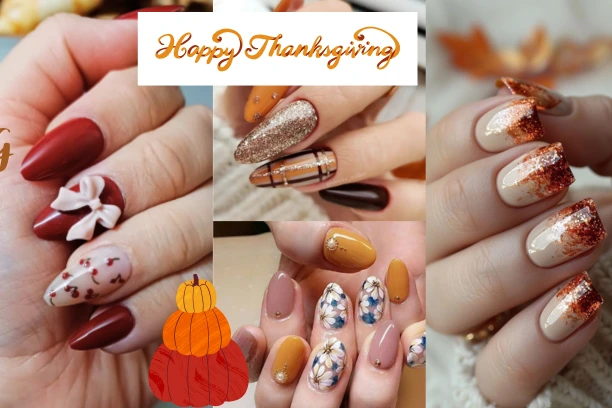 Thanksgiving nails
