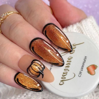 Cute Thanksgiving nails