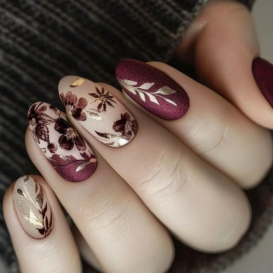 Thanksgiving nails