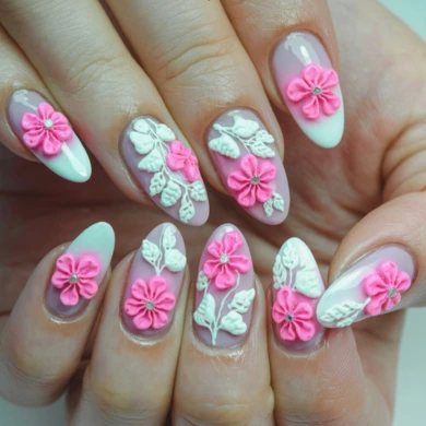 cute spring nails