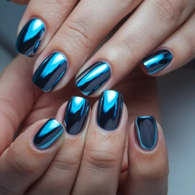 chrome nail colors