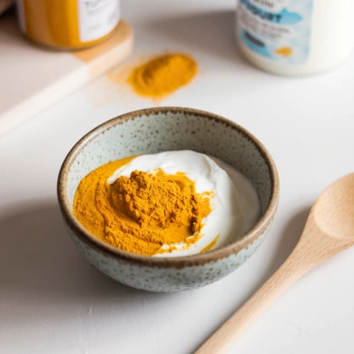 turmeric face mask for dry skin