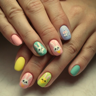 easter nails