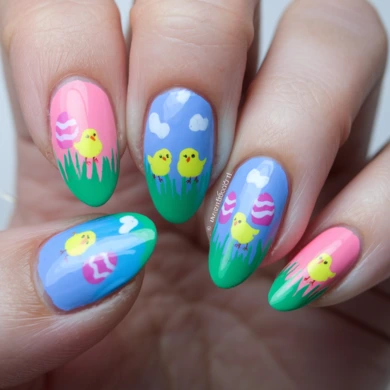 Easter nails
