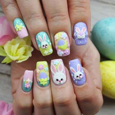 Easter nails