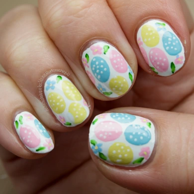 Easter egg nails