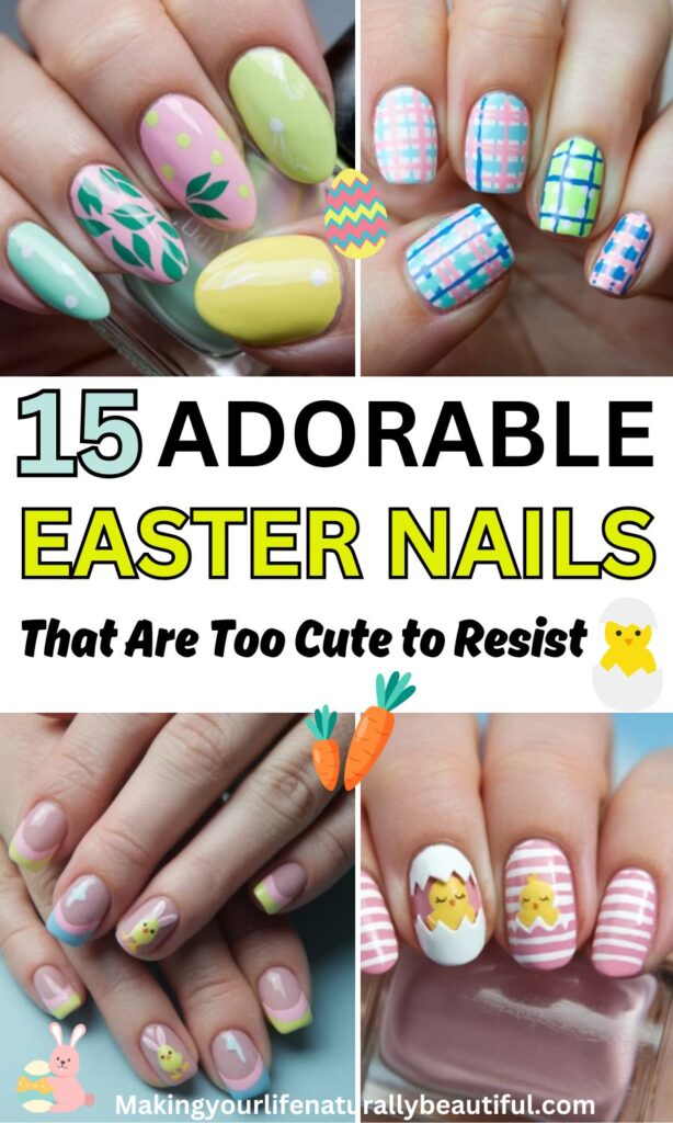 Easter nail art designs.