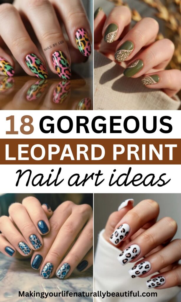 Leopard nails.