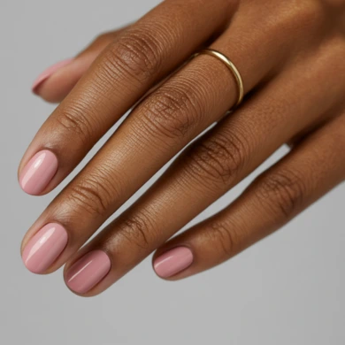 Light nail colors for dark skin tones