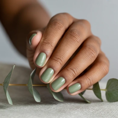 neutral nail color ideas for brown skin tones