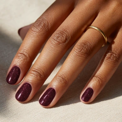 best shimmer nail ideas for dark skin