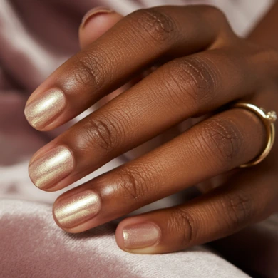 Glitter nail colors for dark skin