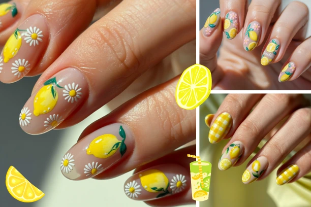 Lemon Nail Art Designs